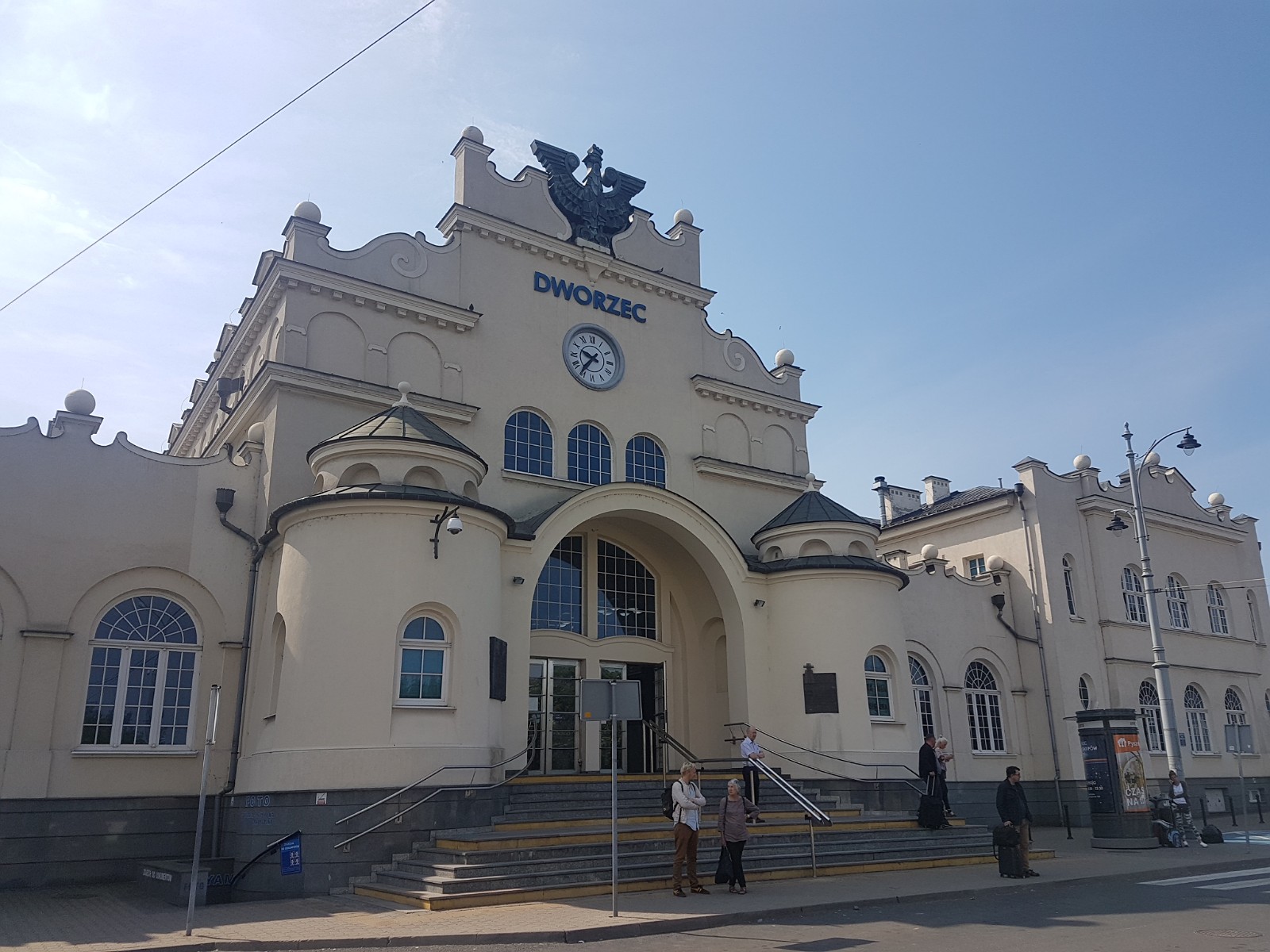 9. Dworzec kolejowy w Lublinie.