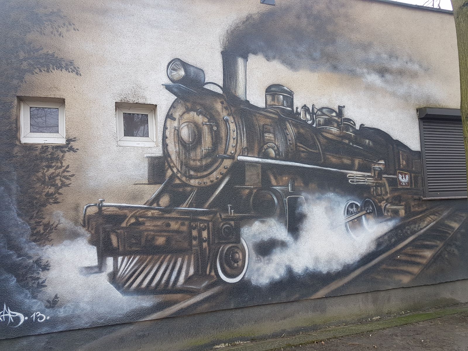 27. Mural w mieście Gniezno.