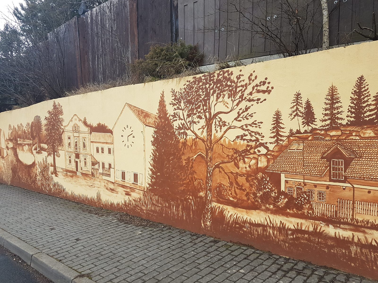 34.3. Mural w Czechach.