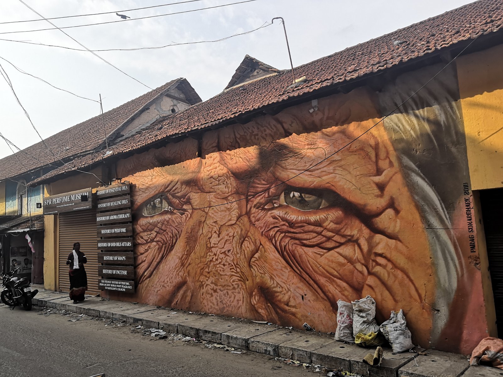 36. Mural w mieście Koczin.