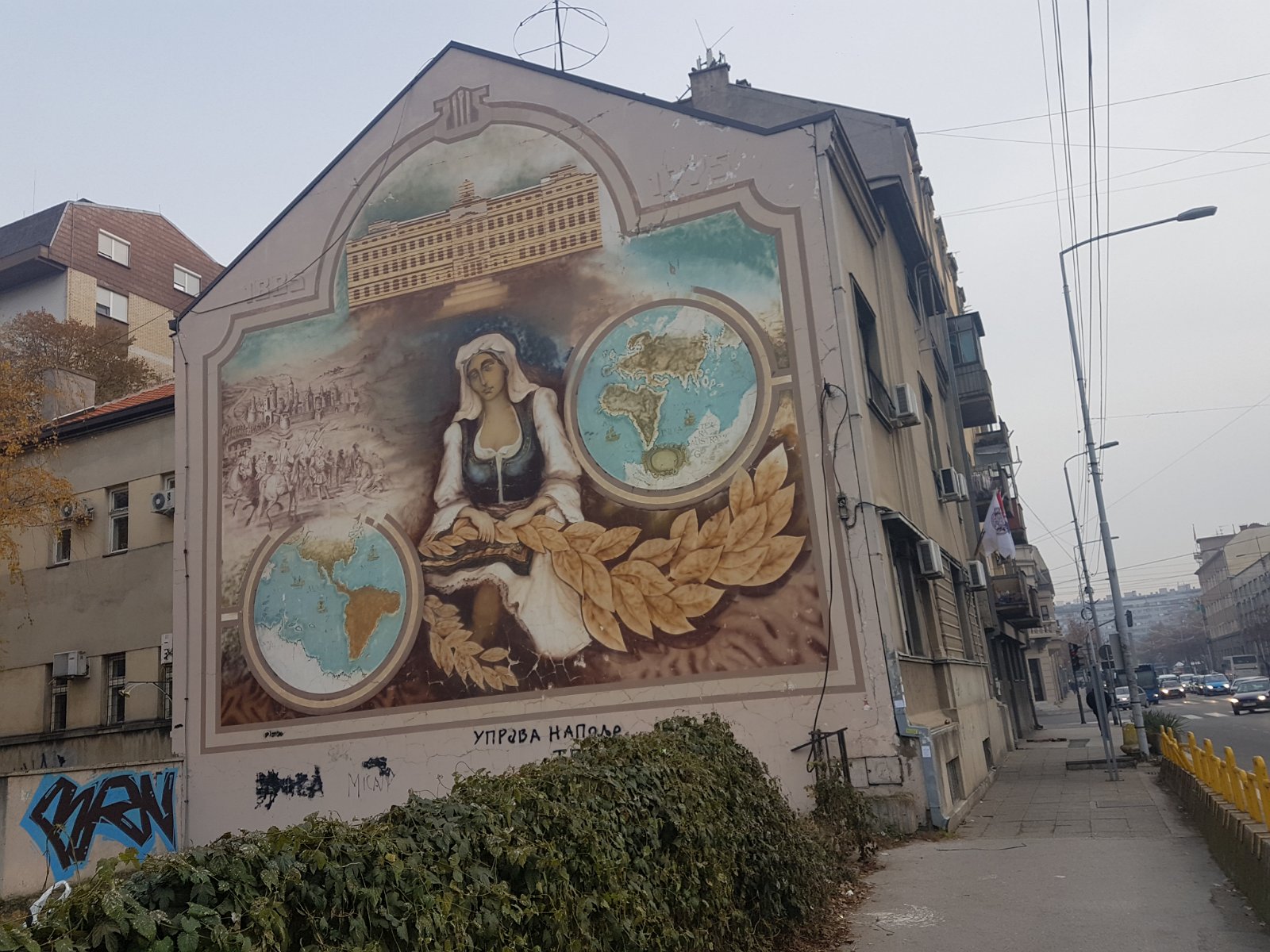 41. Mural w mieście Nisz.