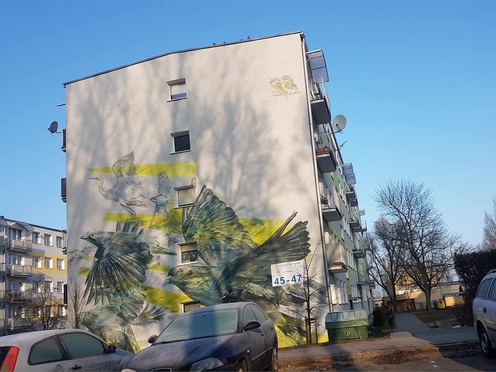 73.2. Mural w mieście Zielona Góra.