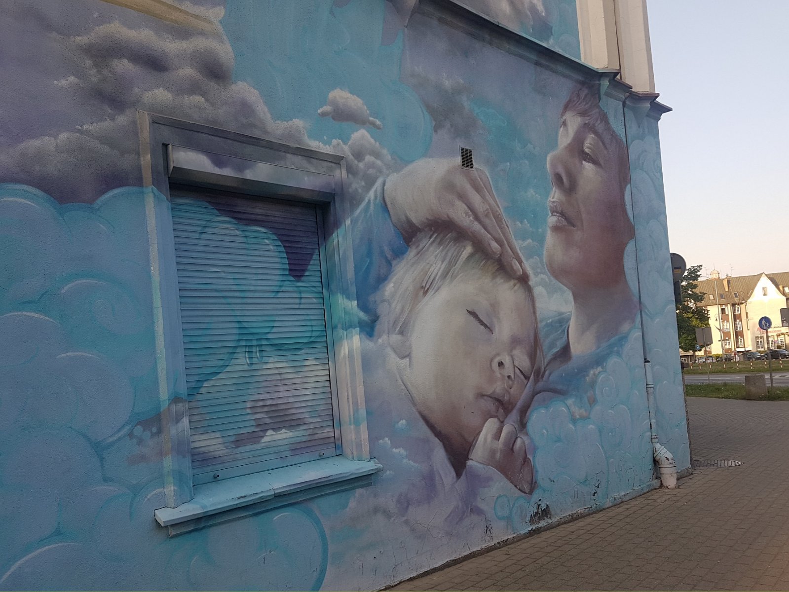 96. Mural w mieście Zielona Góra.